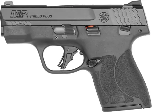 S M SHIELD PLUS 9MM THUMB - SAFETY 2-10 RD MAGS 3.1" BLACK