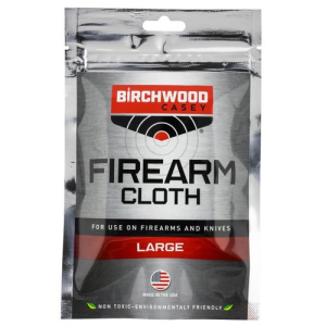 BIRCHWOOD CASEY Firearm Cloth Large Treated Cotton 11 x 14