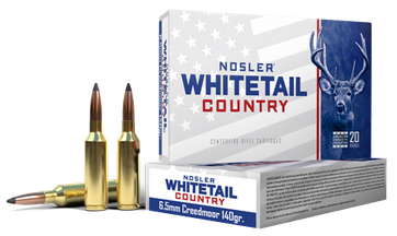 6.5mm Creedmoor Ammunition - Nosler Whitetail 140gr SP