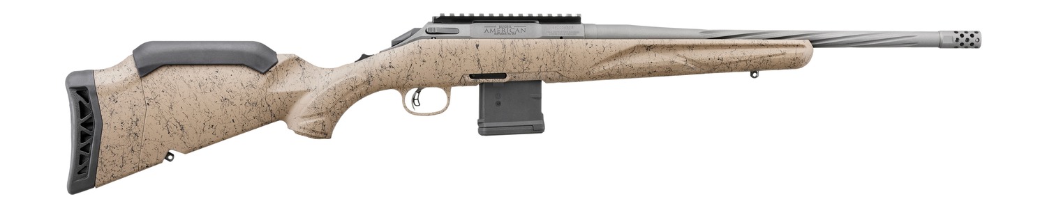 Ruger American Ranch Rifle 5.56 NATO 16.1" Cobalt Cerakote