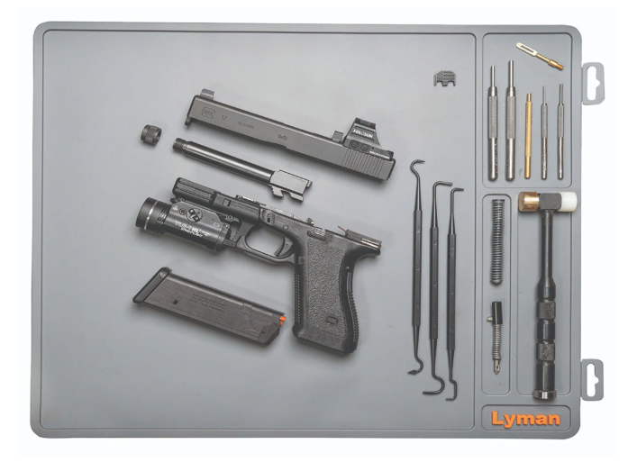 Lyman 16" x 19" Essential Armorer's Gun Cleaning Mat, Gray