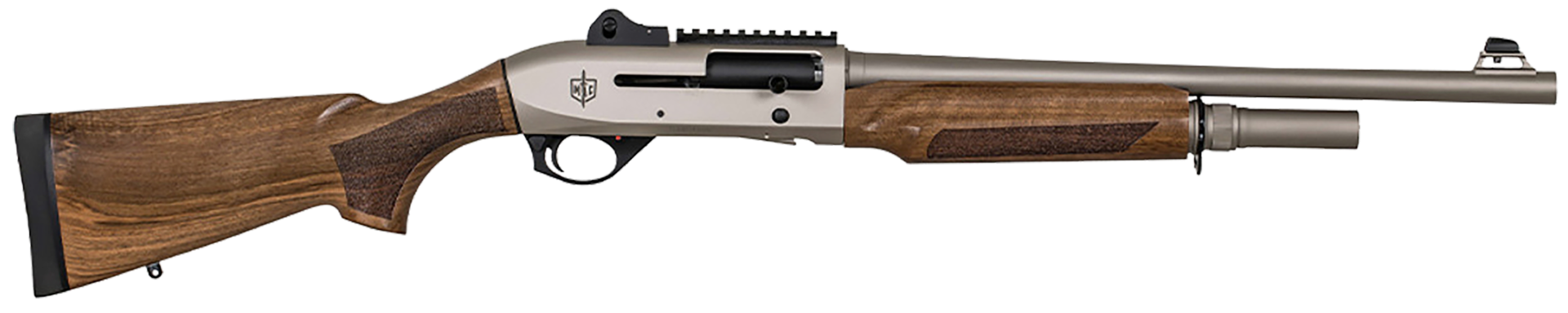 Military Armament Corporation 2 Tactical Marine 12 Gauge Semi-Auto Shotgun 18.50", Turkish Walnut - 21000159
