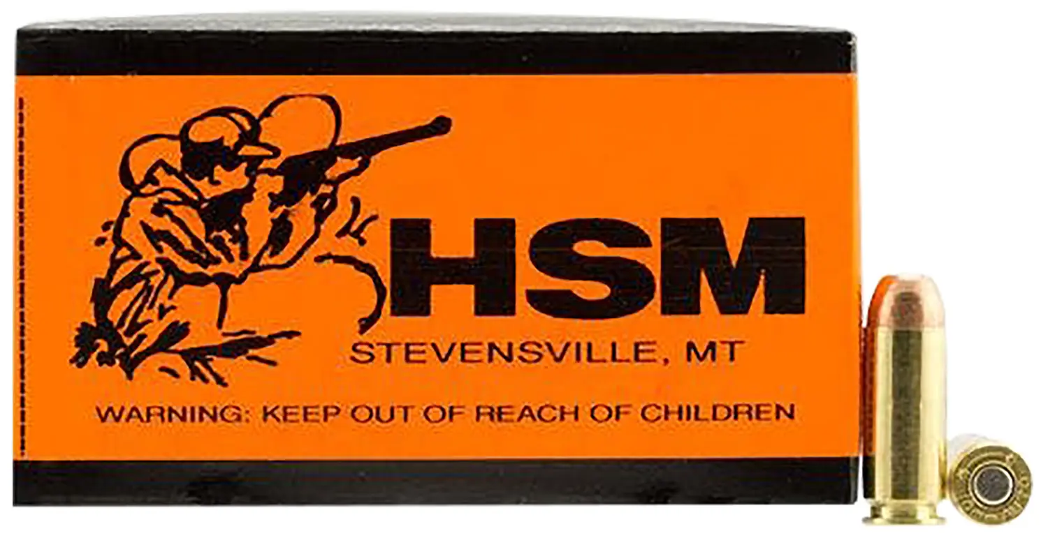 HSM 10MM8N20 10mm 200 gr Full Metal Jacket 20 Per Box/ 20 Case
