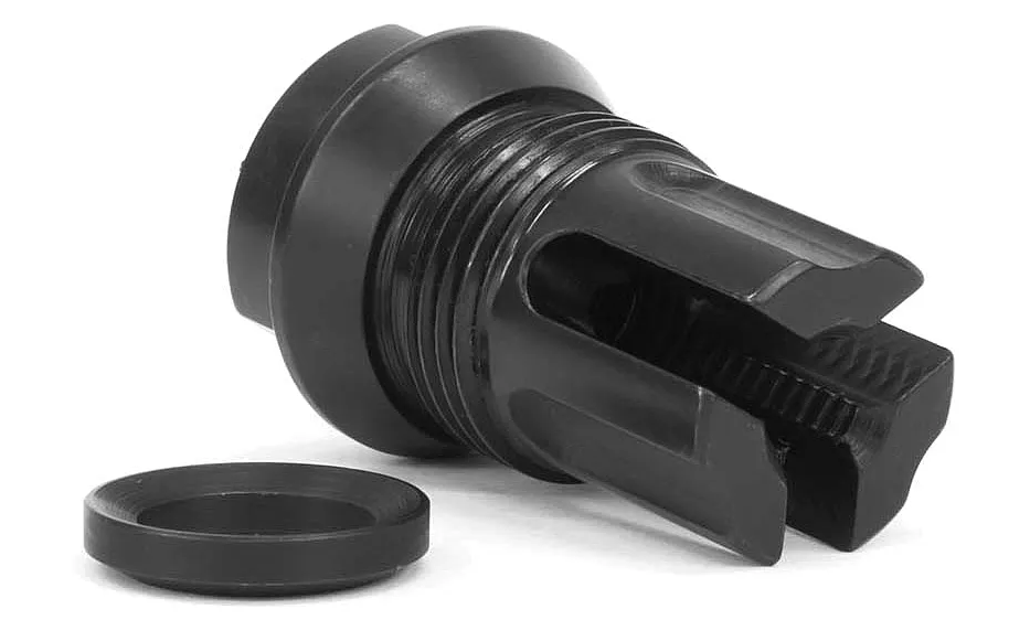 Breek Arms Short Flash Hider, 9mm, 5/8x24 - BRK4052
