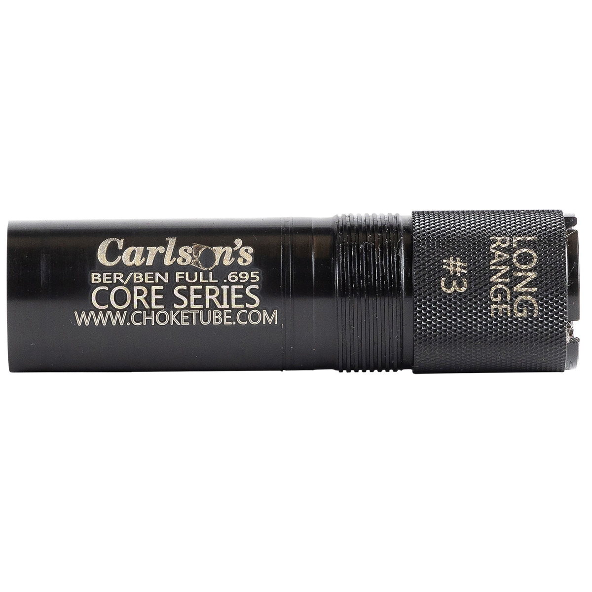 Carlson's Core Beretta/Benelli Mobil #3 Long Range Full Choke Tube 12 Gauge 0.69", Black - Superior Accuracy - 41007