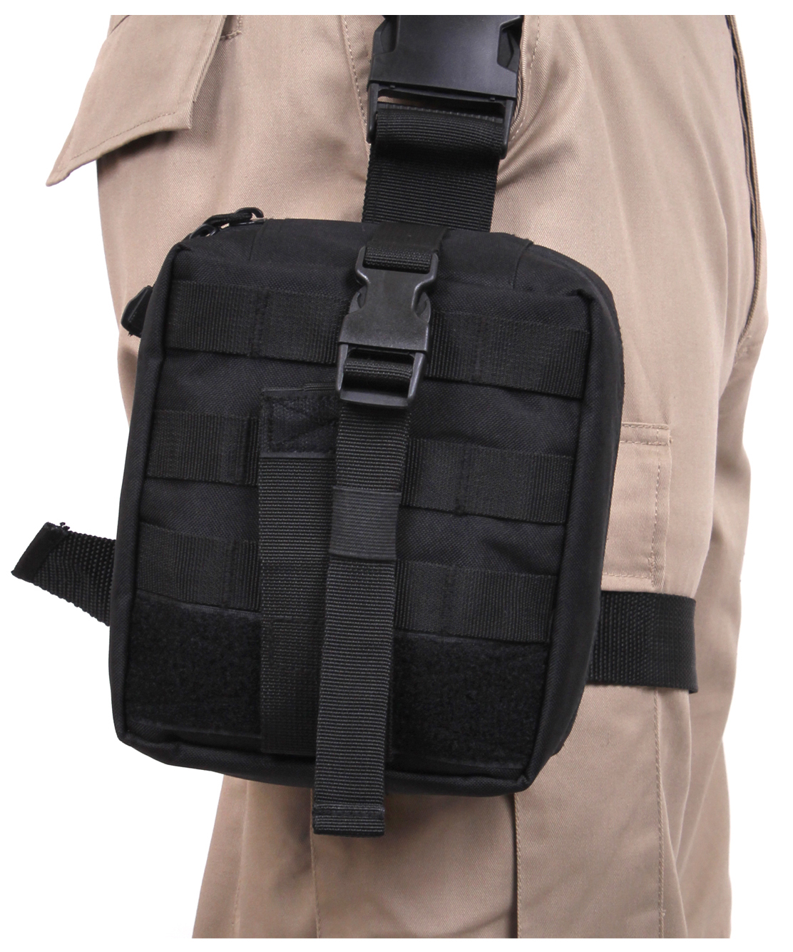 Rothco Drop Leg Medical Pouch - Black