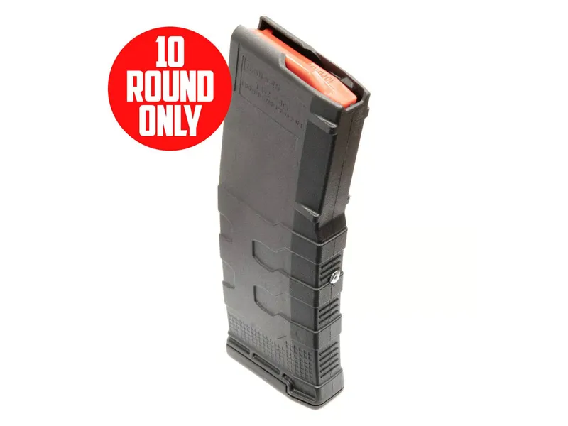 Amend2 Mod-3 223/5.56 AR-15 Magazine - 10 Round (Black/Polymer/CA Compliant)