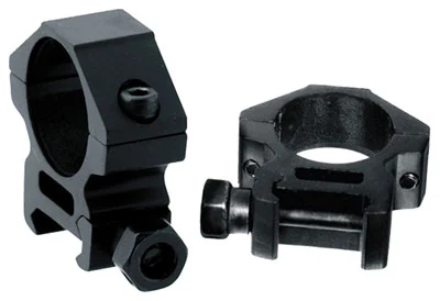 UTG RINGS 30MM LOW PROFILE - MATTE BLACK PICATINNY/WEAVER