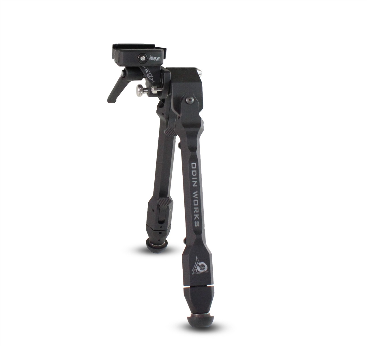 Odin Works Prizm Picatinny Bi-Pod Adapter 2.60", Black - Adapt and Enhance with Picatinny Compatibility - BPPRIZMPICBLK