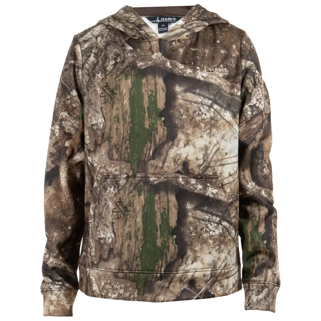 Habit Youth Summit Park Performance Hoodie S-Realtree APX