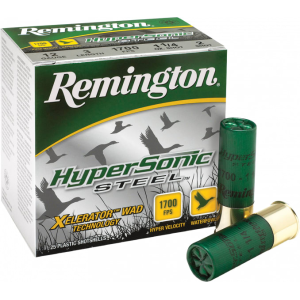 Remington Ammunition HSS12352 HyperSonic 12GA 3.5\" 1 3/8oz #2 Shot - 25sh Box
