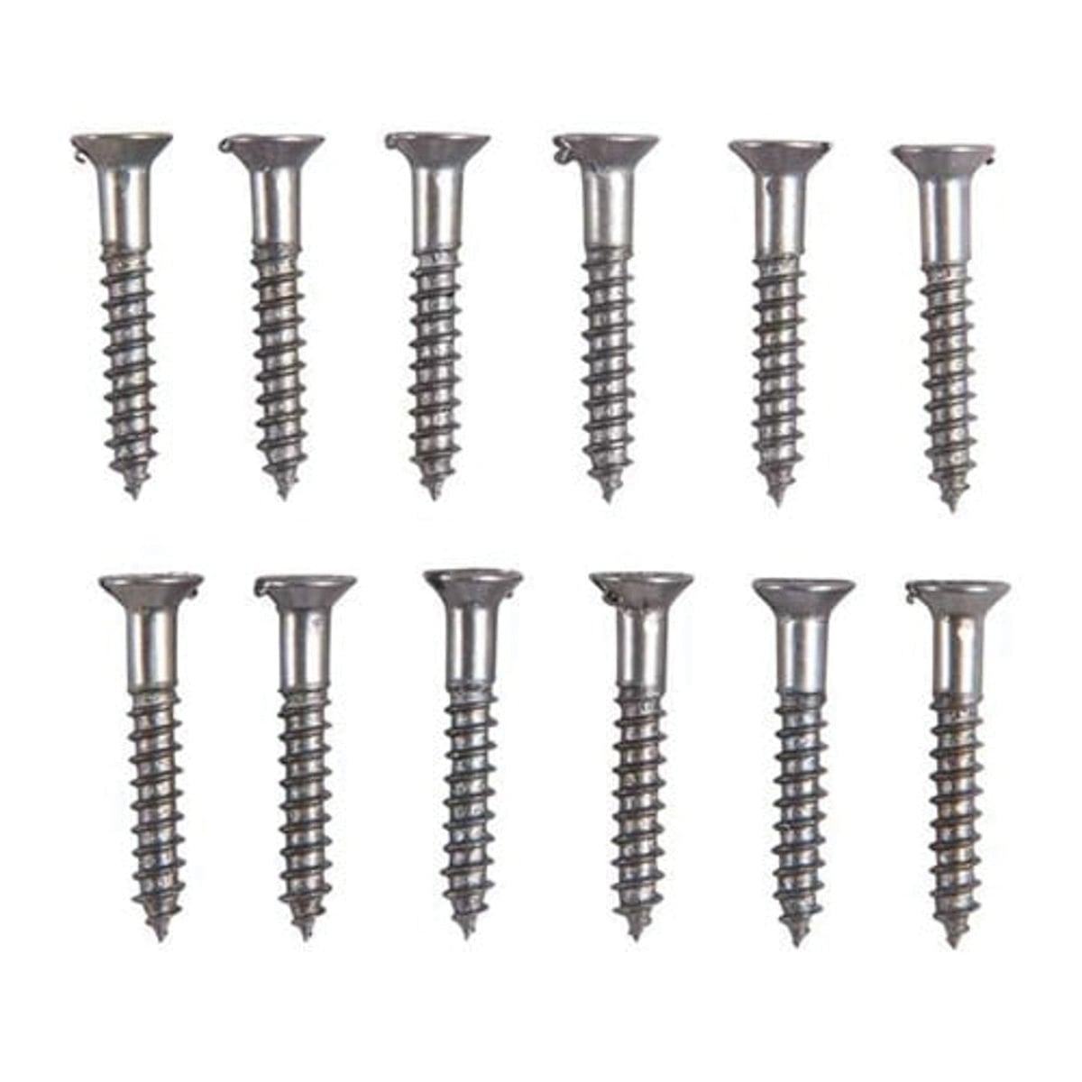 Brownells #4 x 0.75" Flat Head Wood Screw, Pack of 12