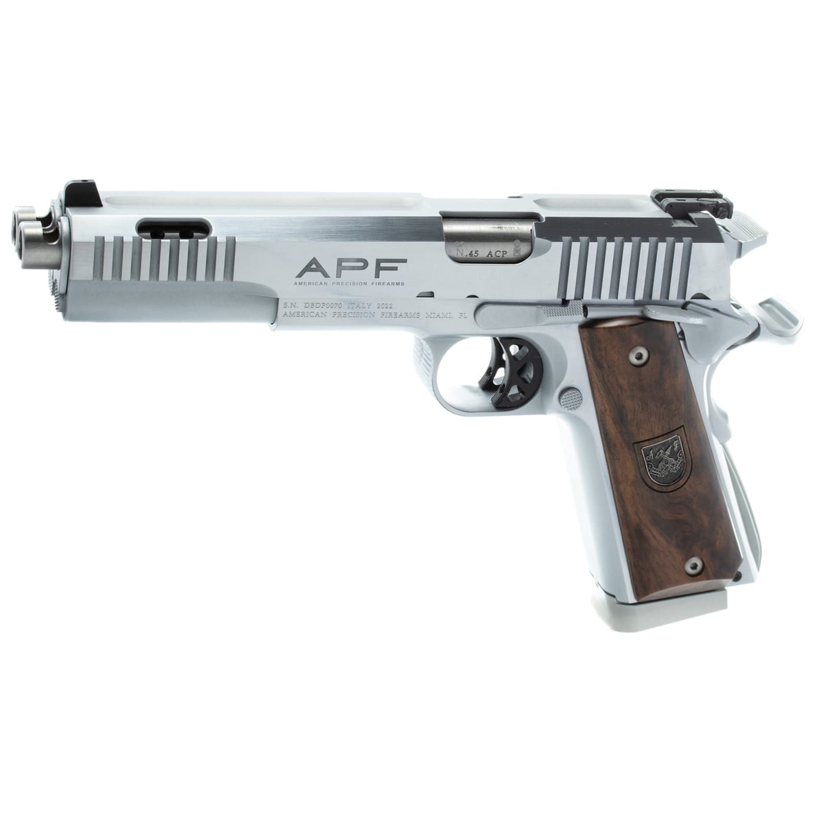 American Precision Firearms Prismatic Dueller .45 ACP 5" 14rds, Stainless