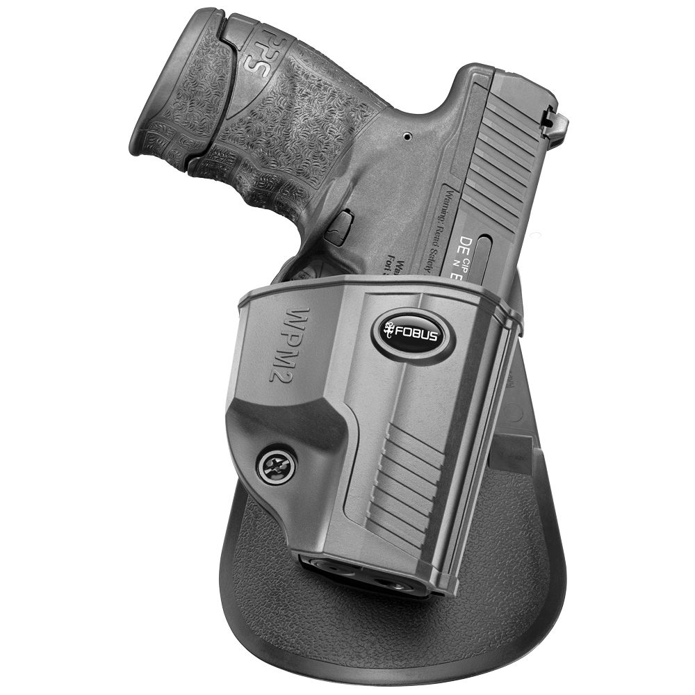 Fobus USA Walther PPSM2 OWB Holster RH Polymer, Black