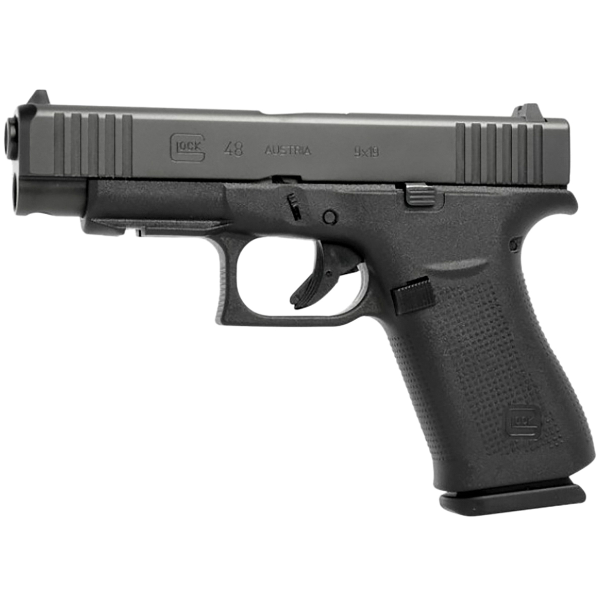 Glock G48 Compact 9mm 4.17" 10rds, Black