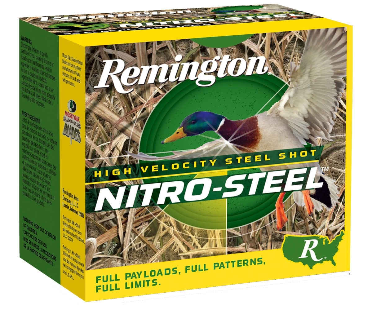Remington Nitro Steel 12 Gauge 3 1/2" 1 1/2 oz BB Shot 25 Rounds - NSI1235BB