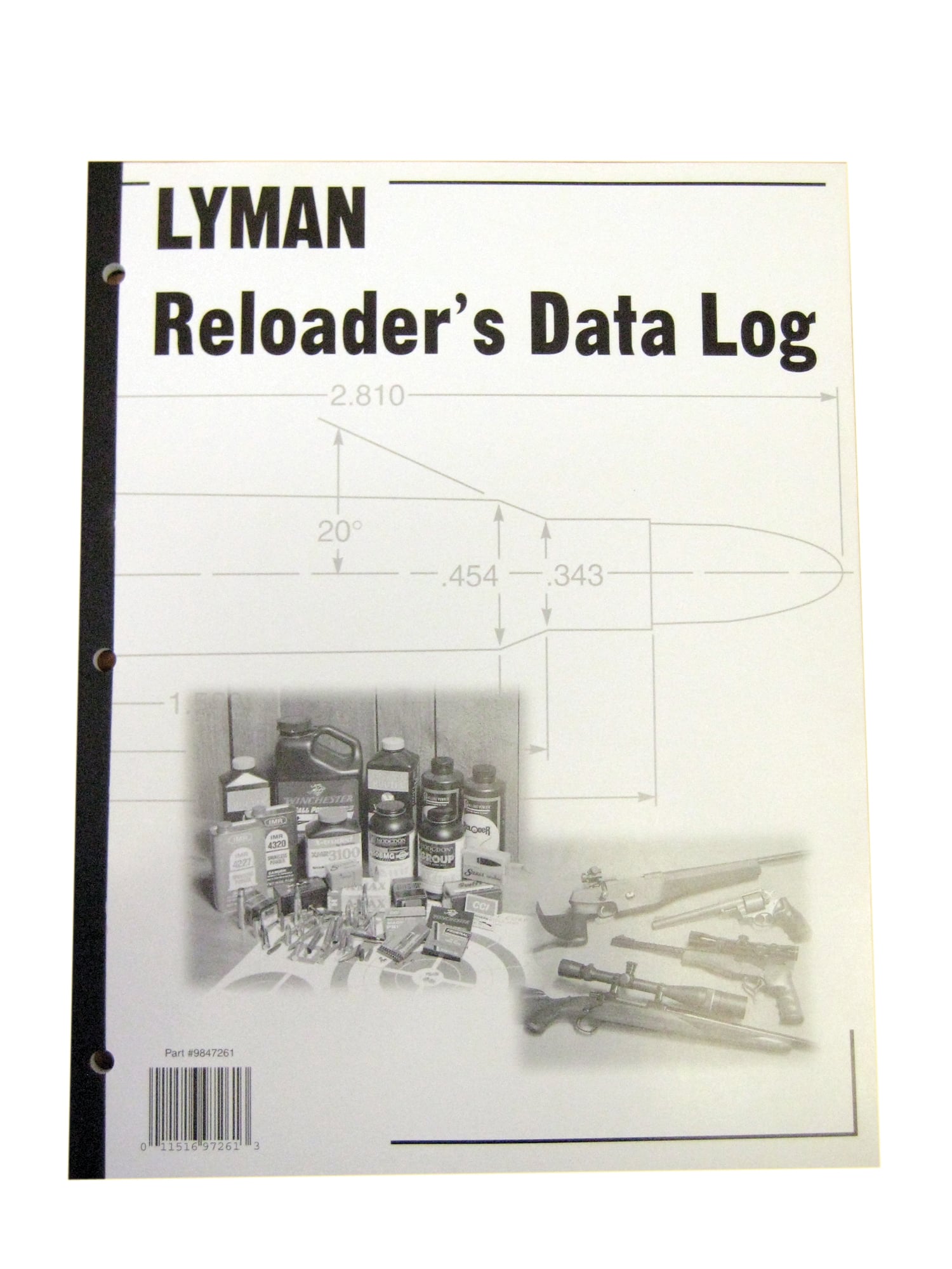Lyman Reloaders Data Log 9847261