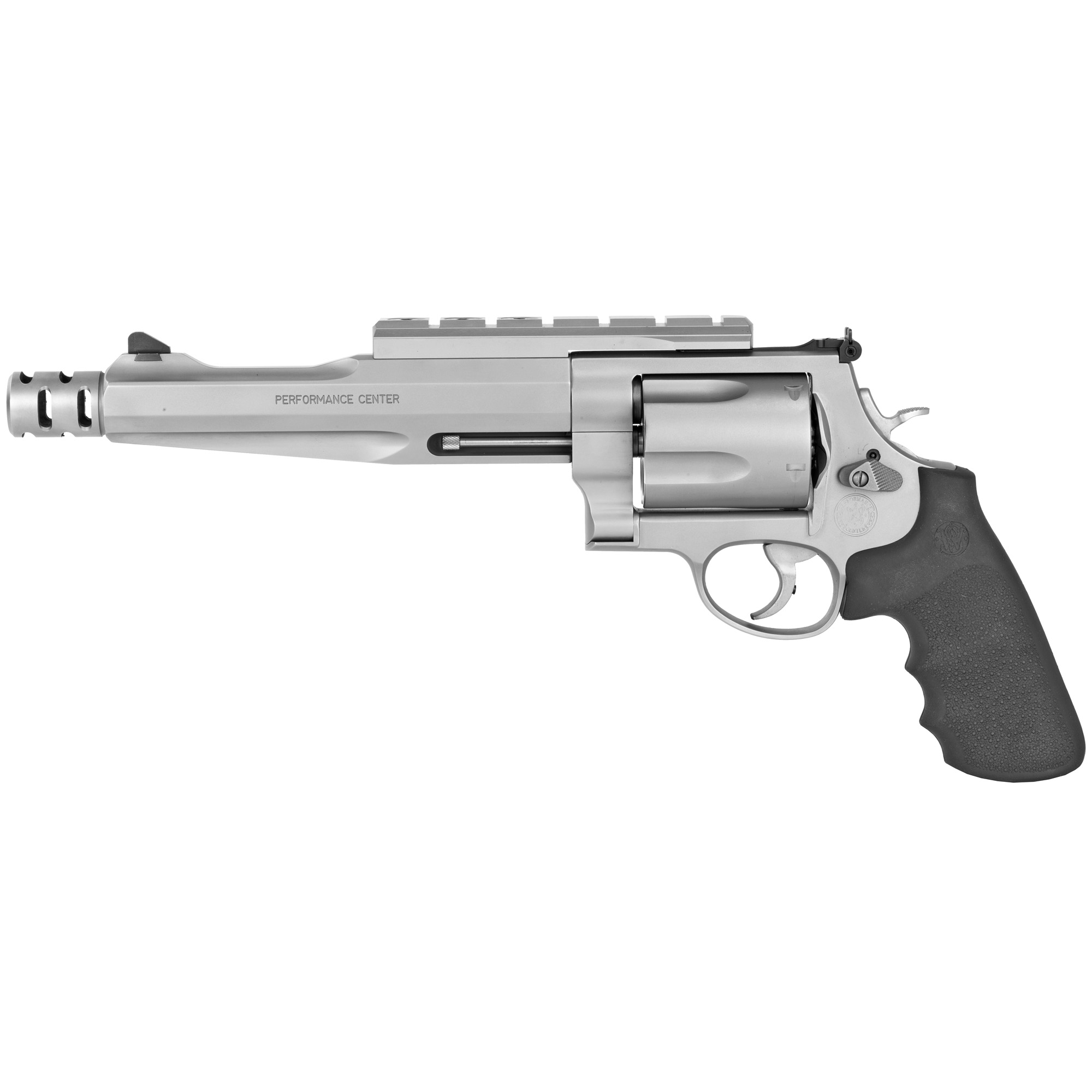 Smith & Wesson 500 .500 S&W Revolver, 7.5" Barrel, Adjustable Sights, Silver - 170299