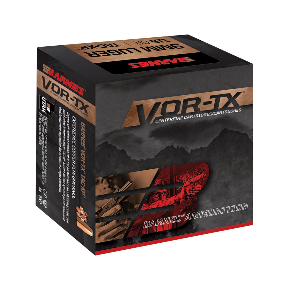 Barnes VOR-TX .40 S&W 140 gr PT 20rds