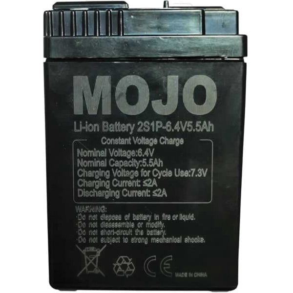 Mojo Outdoors Mallard King Lithium-Ion Battery - 6 V, Reliable Power for Your Decoy - HW2519