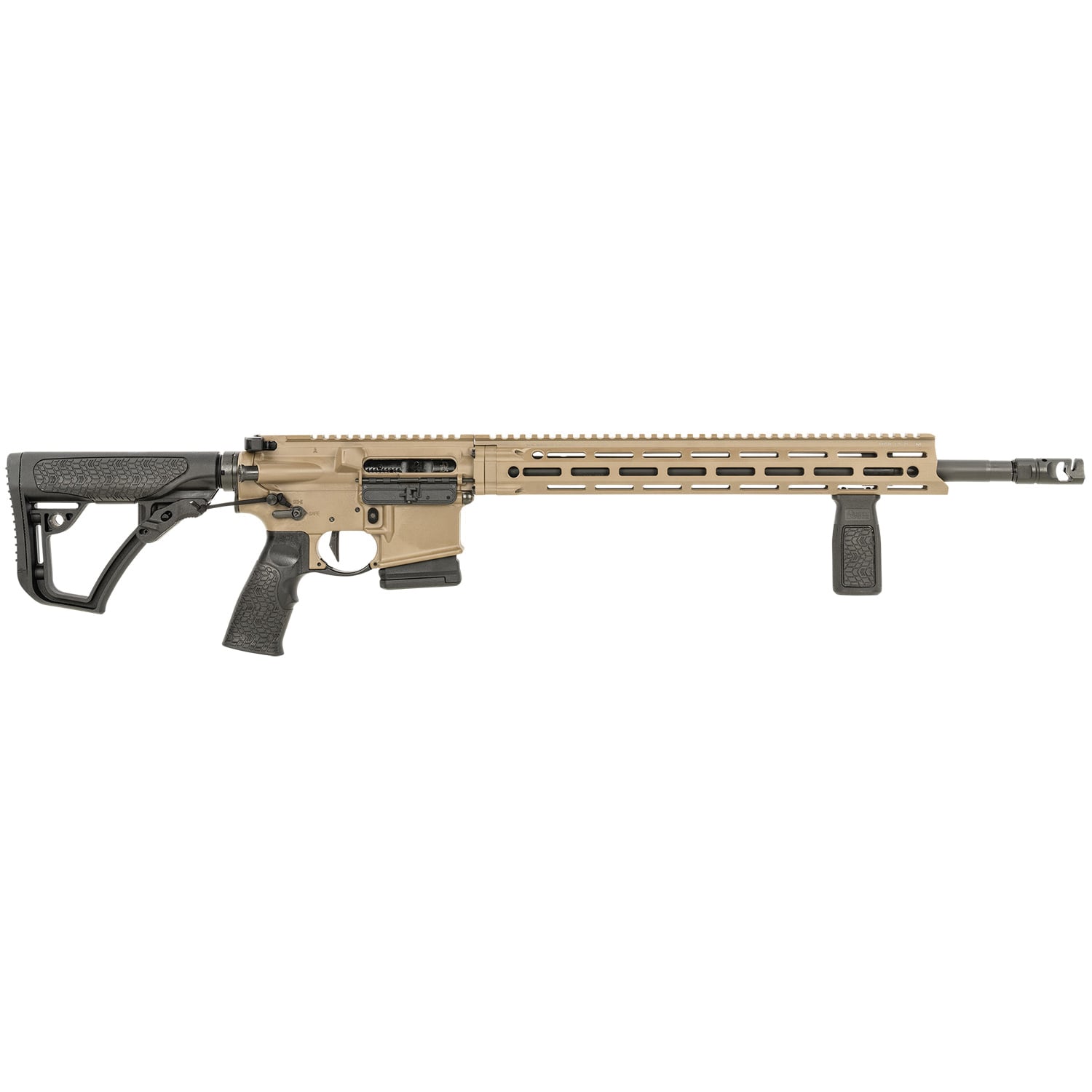 Daniel Defense DDM4 V7 Pro CA Compliant 5.56x45mm 18", Black - 212811090055