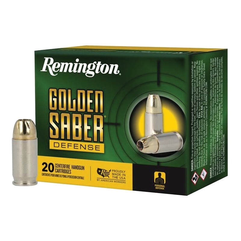 Remington Golden Saber Defense .380 ACP 102 gr Ammo BJHP - 20rds - 27605