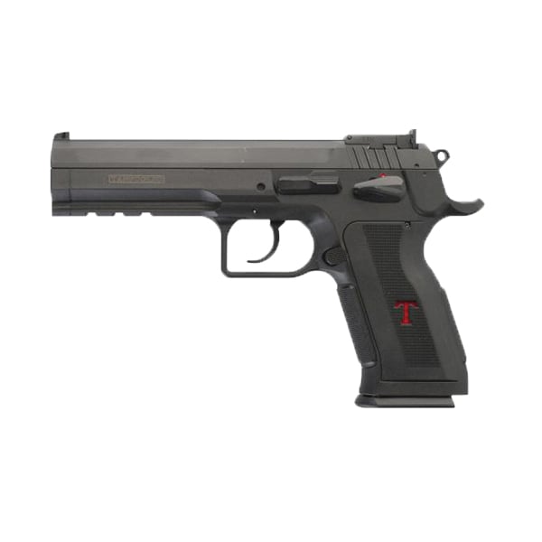 TANFOGLIO STOCK III 10MM 4.75″ – 14RD POLYMER BLACK - No Credit Card Fees - Low, flat rate shipping