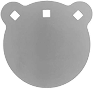 BASH TARGET AR550 GONG TARGET ROUND 6-1/2 THICK