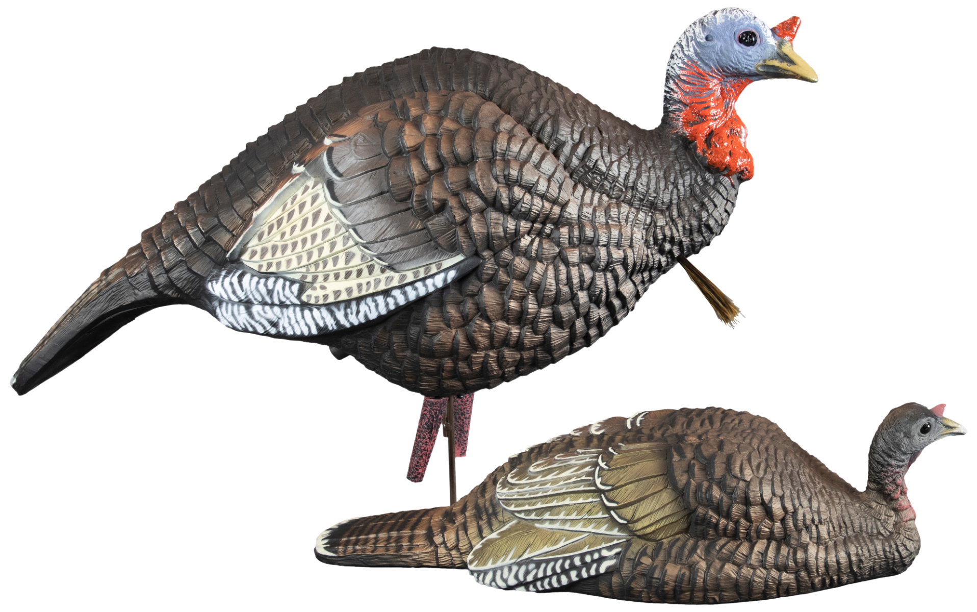 Higdon Outdoors Jake & Jill Hen/Turkey Motion Decoy Combo