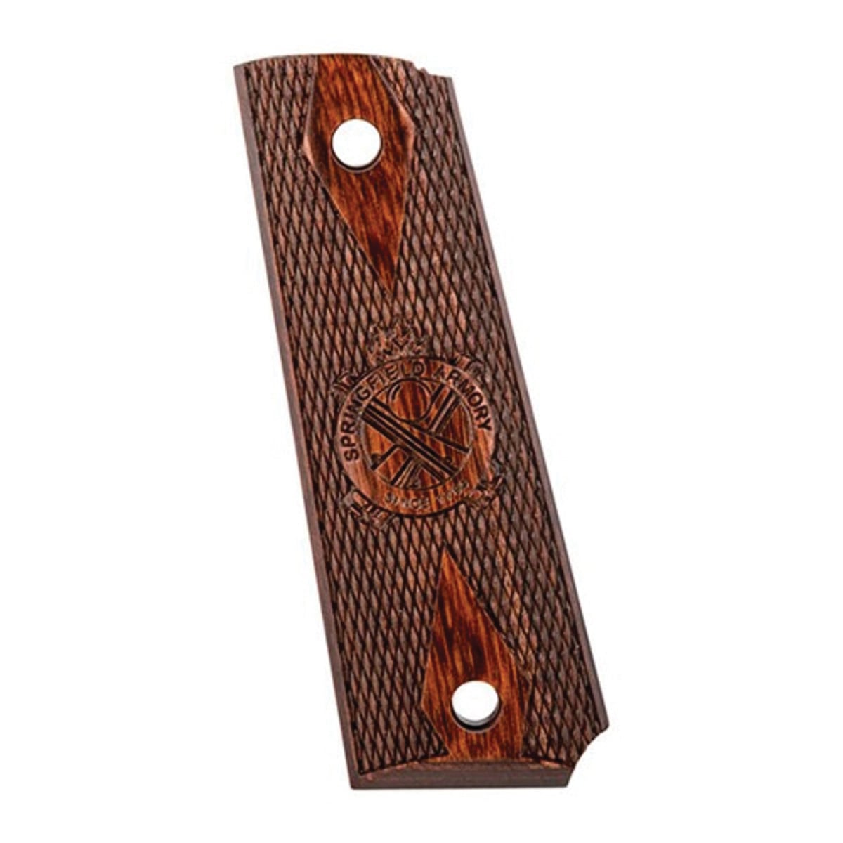 Springfield Armory Checkered Cross Cannon Grip Panel Fits Springfield Armory 1911