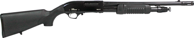 IVER JOHNSON PUMP 12GA 3″ 18″ – MUZZLE BRAKE BLUED SYNTHETIC