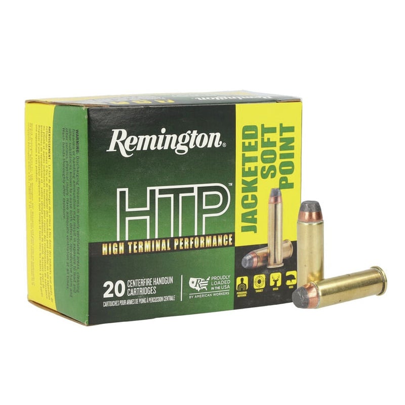 Remington HTP Handgun Ammunition .41 Rem Mag 210gr JSP 1300 fps 20/ct - No Credit Card Fees - Low, flat rate shipping