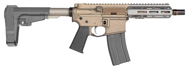 Q Sugar Weasel 300BLK 7" AR Pistol with Brace