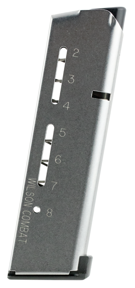 Wilson Combat 500C ETM 8rd Detachable w/ Lo-Profile Steel Floor Plate 45 ACP Fits Wilson Combat 1911 Elite Tactical Stainless Steel - No Credit Card Fees - Low, flat rate shipping