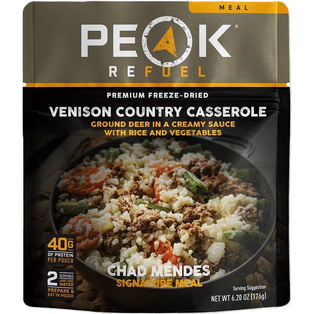 Peak Refuel Venison Country Casserole Freeze-dried Meal