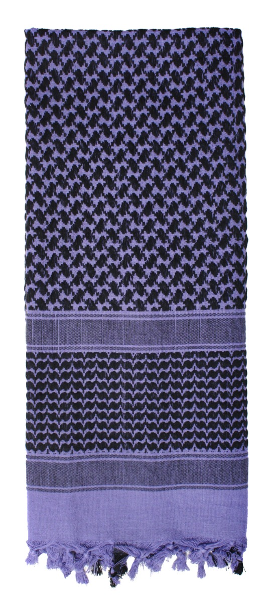 Rothco Shemagh Tactical Desert Keffiyeh Scarf - Purple