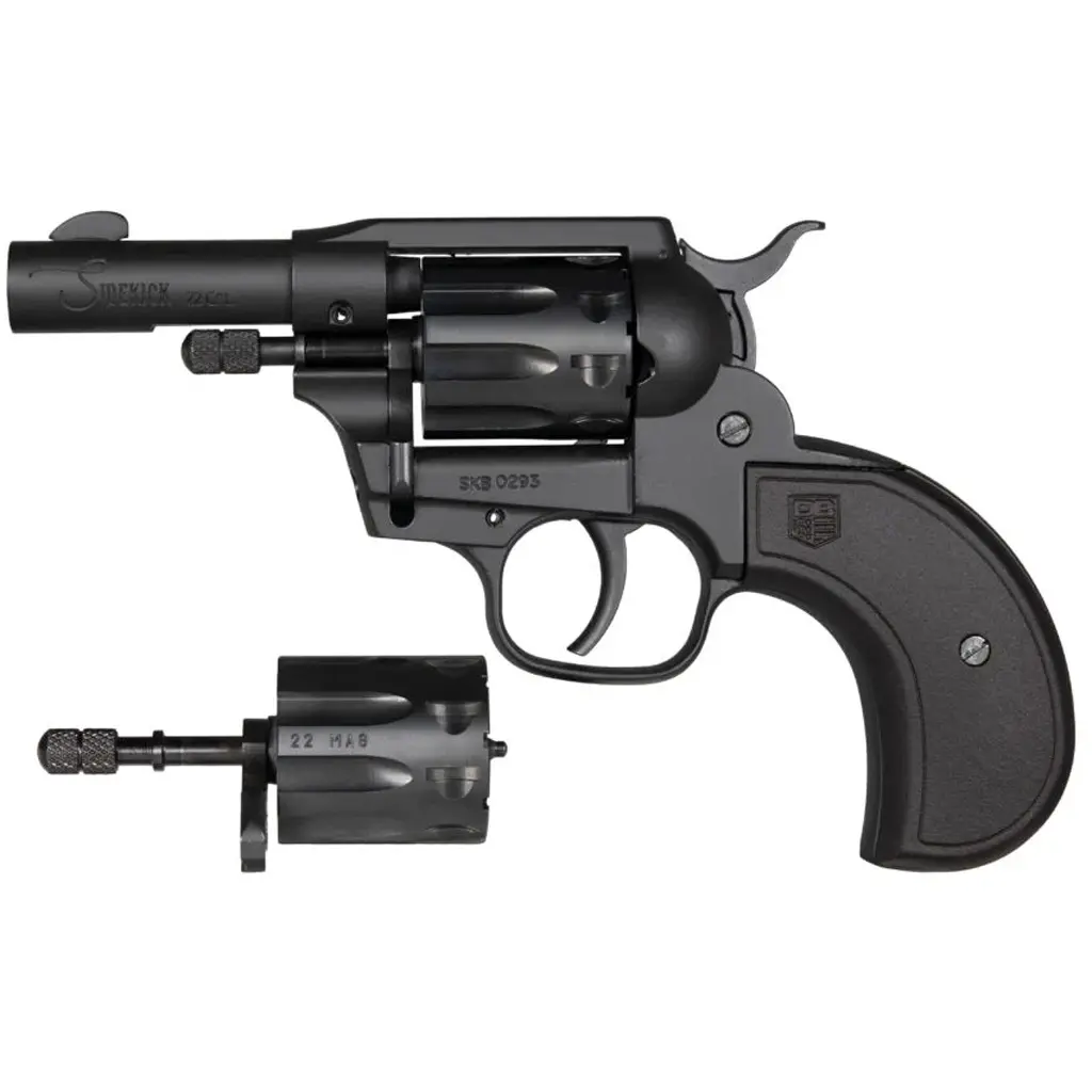 Diamondback DB Birdshead Sidekick Revolver 22 LR/Mag 3 in. Black 9 rd.