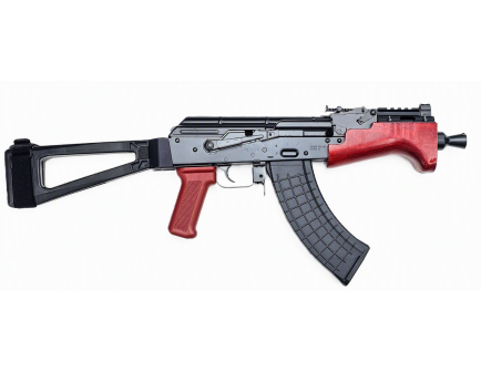 Pioneer Arms Micro Hellpup 7.62x39 AK Pistol w/ SB Tactical, Polish Red - PRAK0031KAKT