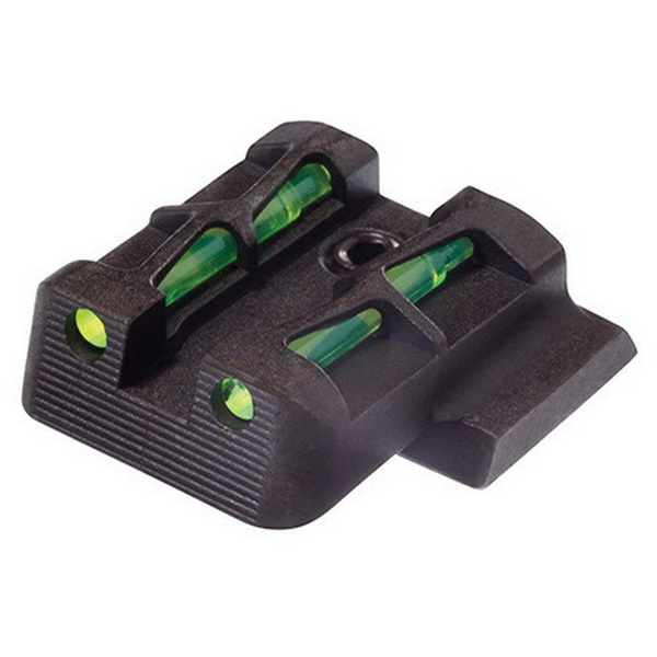 Hiviz LiteWave Rear Interchangeable Sight for 40 S&W and 45 Pistols - MPSLW11