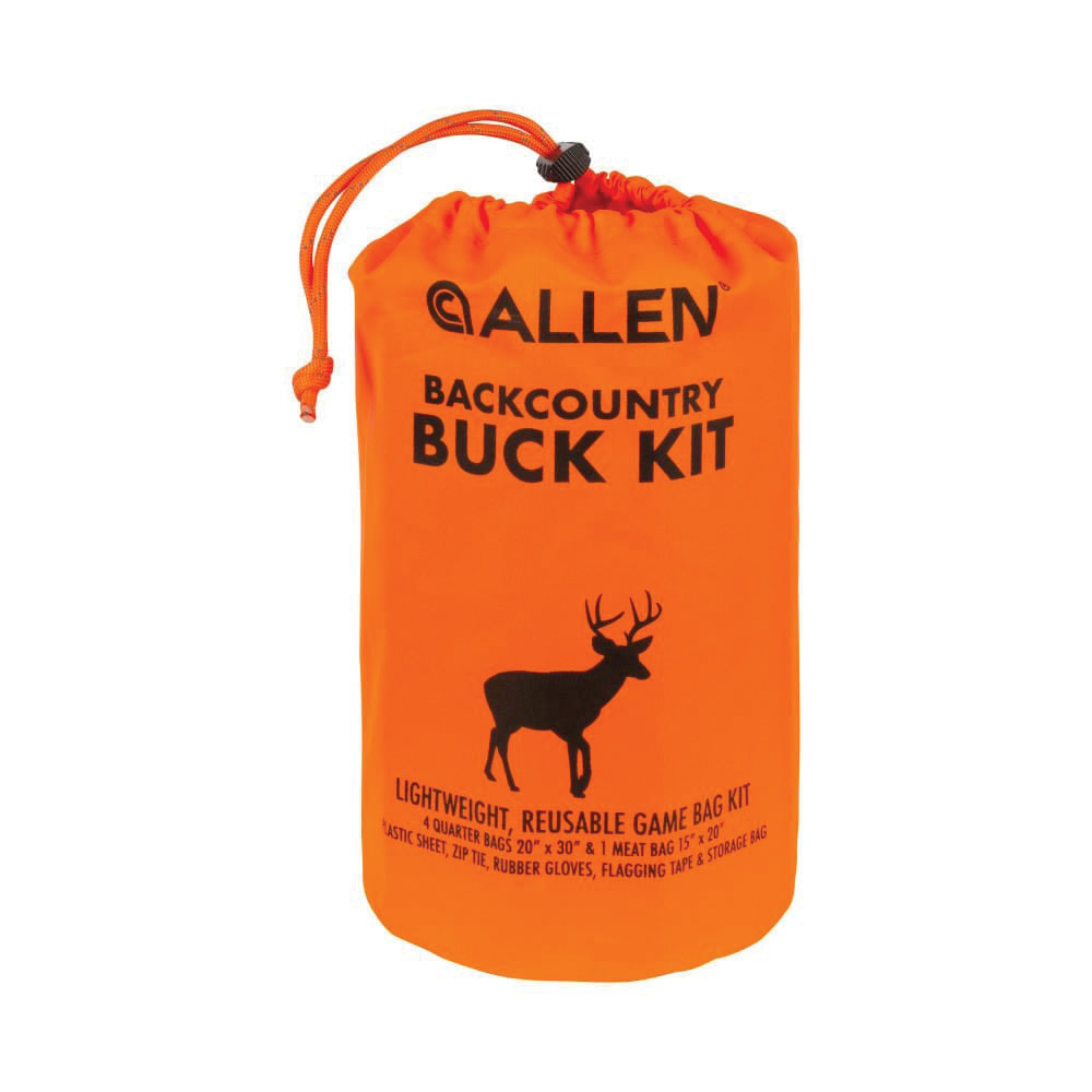 Allen Backcountry 20" x 30" White Tail/Mule Deer Buck Kit, Blaze Orange/White