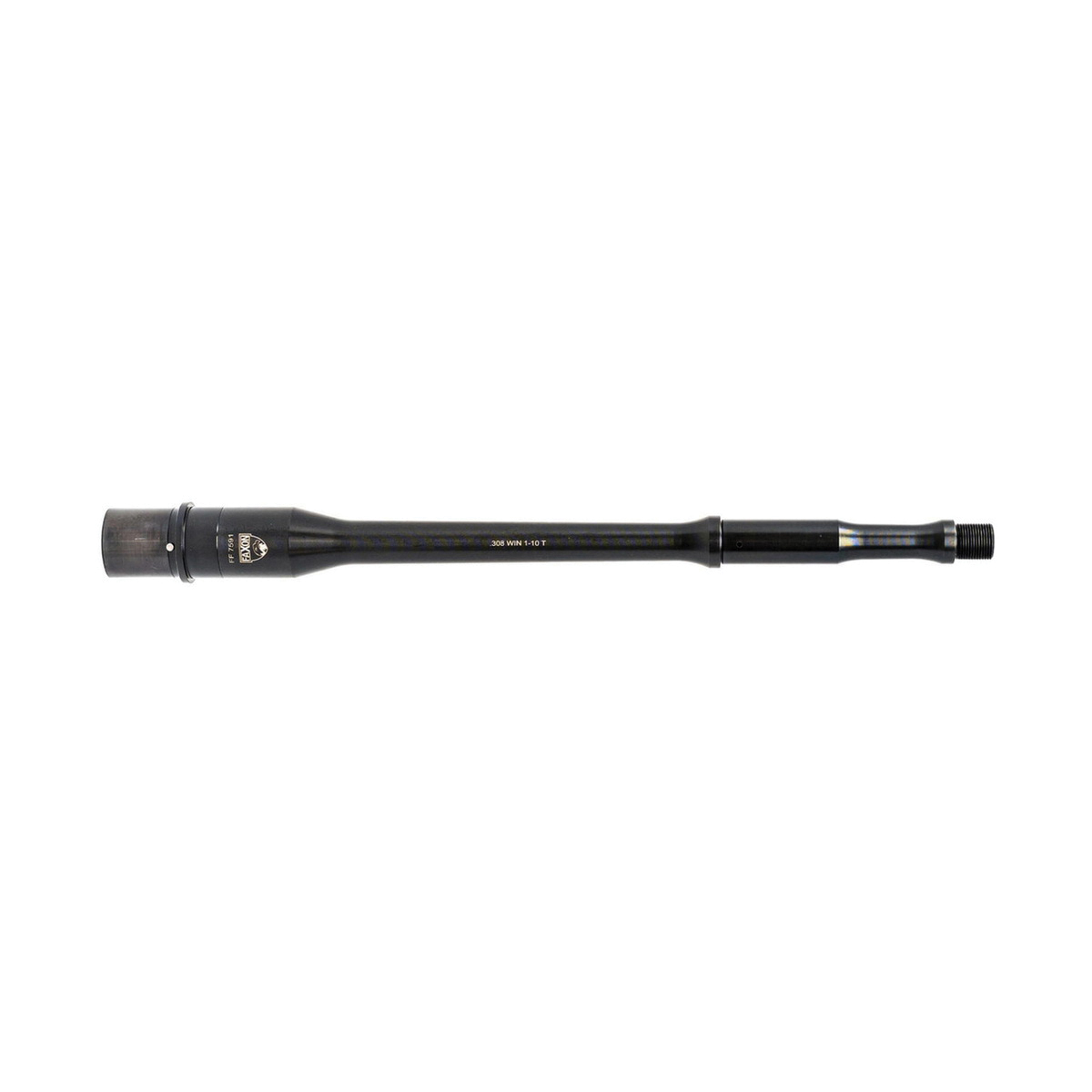 Faxon Firearms Duty Mid-Length Button Rifled Big Gunner Barrel .308 Win 13.90", Black