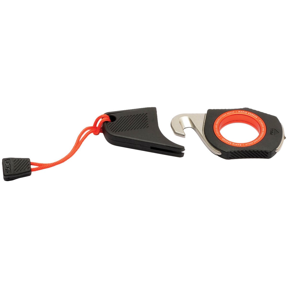 SOG Knives Rapid Rescue Tool Black/Red - for Critical Rescue Operations - SOG-26-30-04-43
