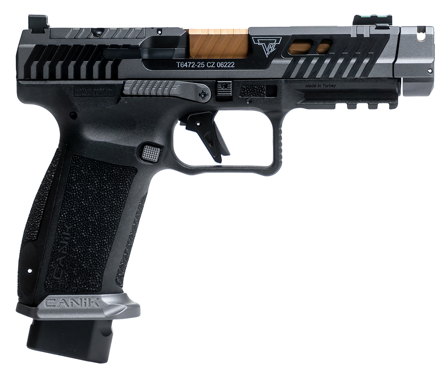 Canik TTI Combat 9mm Pistol with Optic Ready Slide
