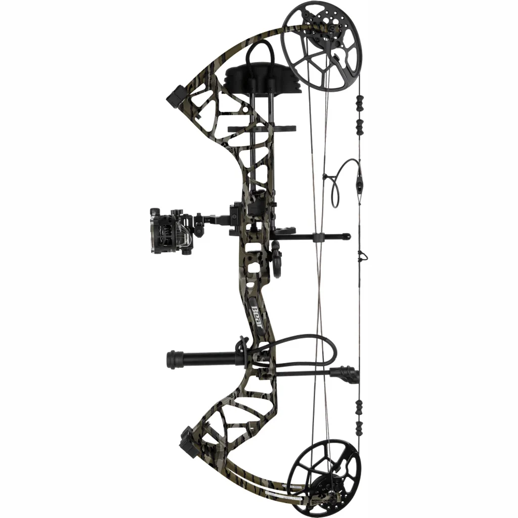 Bear Legit MAXX+ RTH Bow Package Mossy Oak Bottomland 70 lbs. RH