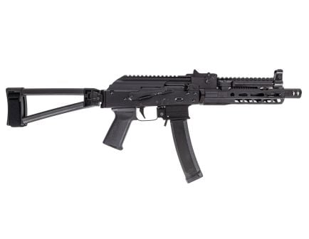 PSA AK-V 9mm Triangle Folding Pistol with ALG Trigger, and PSA-SLR SOLO 7.5" Rail