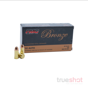 PMC - Bronze - 32 Auto - 60 Grain - JHP - Retail / 1000