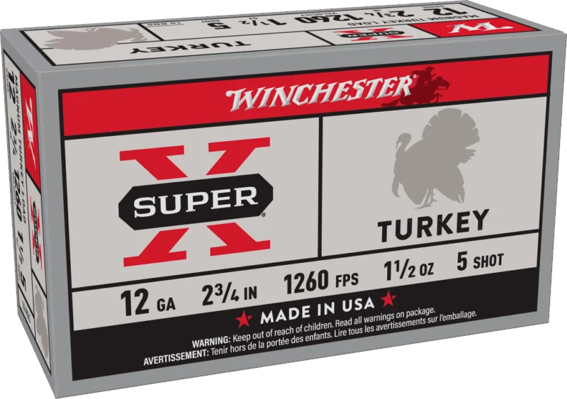 WINCHESTER SUPER X TKY LOAD 12G 23/4 11/2 #5