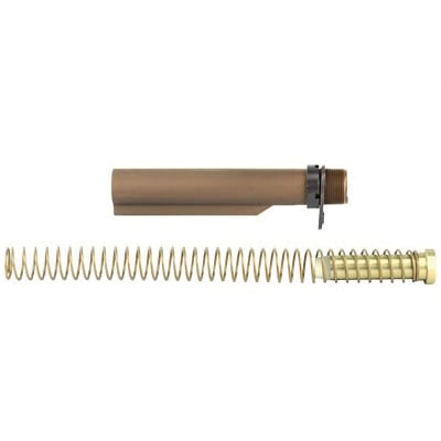 LBE Unlimited AR-15 Mil-Spec Buffer Tube Kit, Brown - MILBUFKT-WB