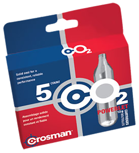 Crosman POWERLET CO2 Cartridge, 12 g - 231B