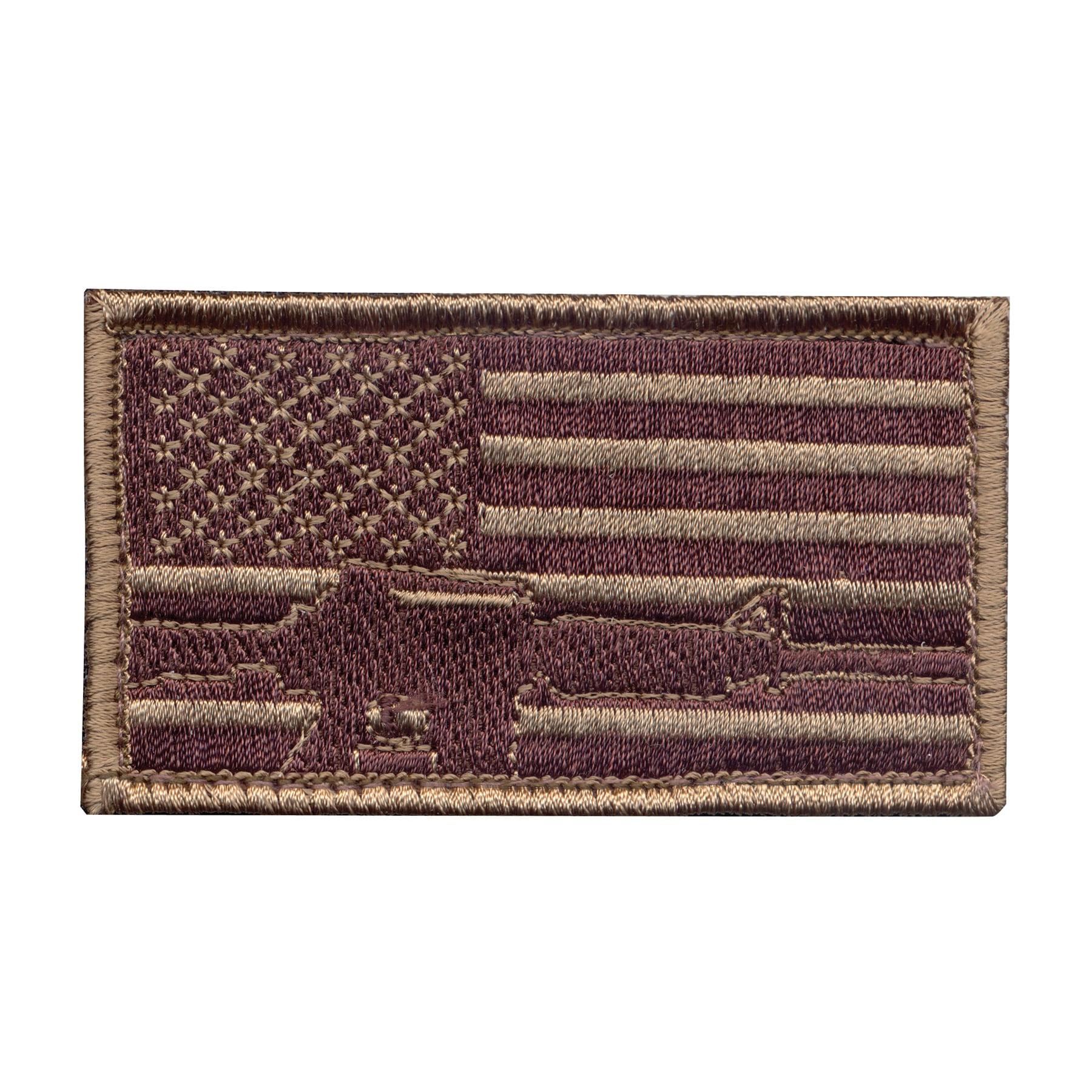Rothco Subdued Flag Rifle Morale Patch